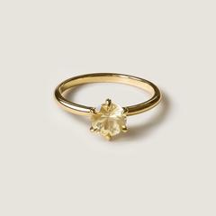 Nangi fine jewelry - yellow ring in yellow gold