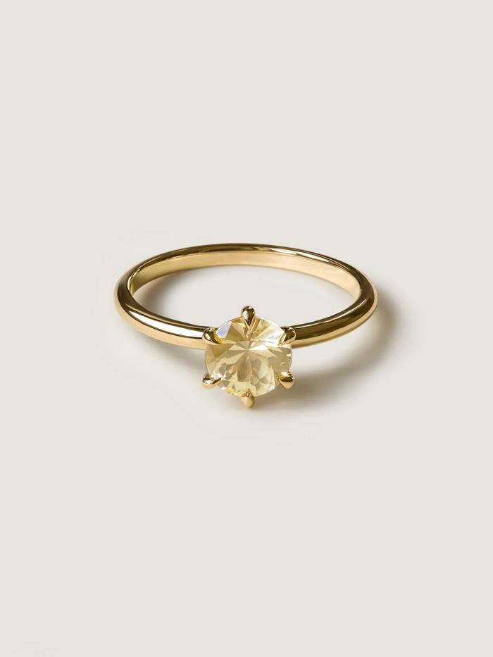 Nangi fine jewelry - yellow ring in yellow gold