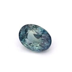 Nangi fine jewelry - teal / Peacock sapphire gemstone in gold
