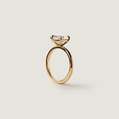 Nangi fine jewelry - white ring in gold