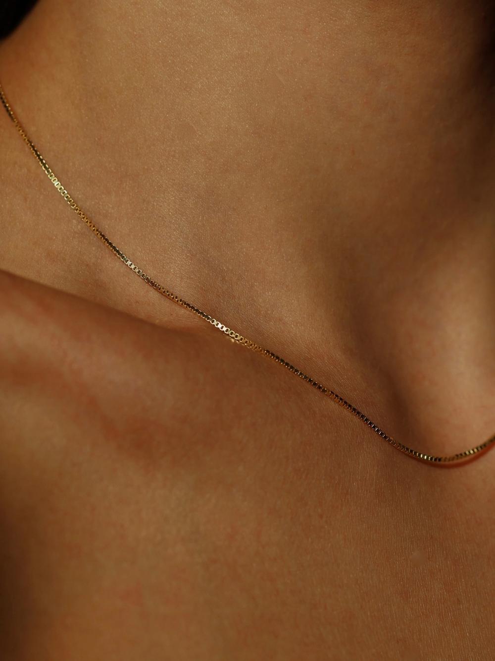 Venezia Chain Necklace Yellow Gold