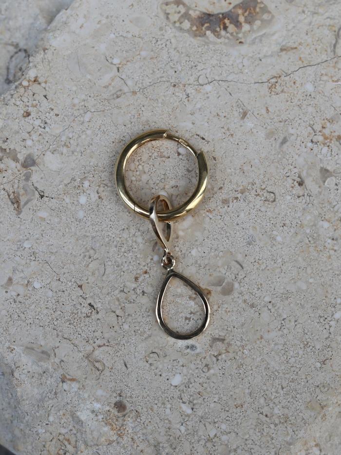 Nangi fine jewelry - earring in yellow gold