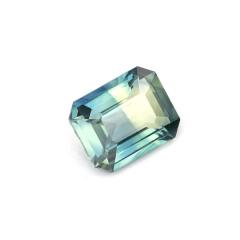 Nangi fine jewelry - teal / Peacock sapphire gemstone in gold