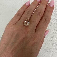 Nangi fine jewelry - pink morganite gemstone in gold