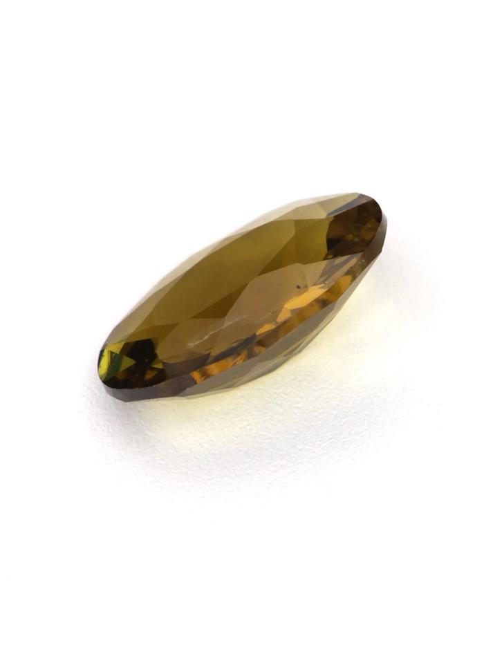 Nangi fine jewelry - orange gemstone in gold