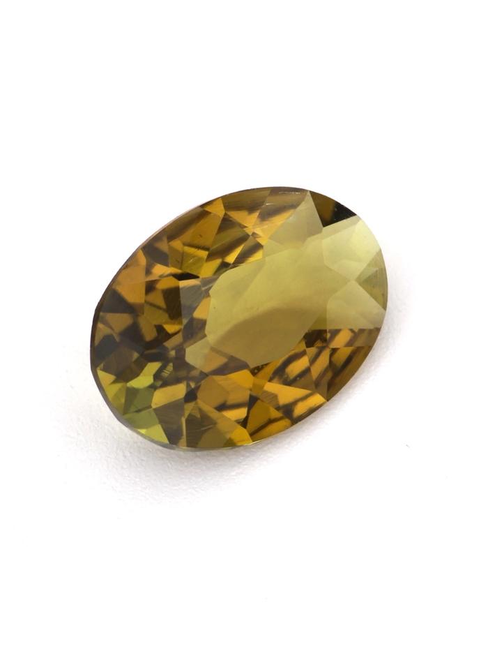 Nangi fine jewelry - orange gemstone in gold