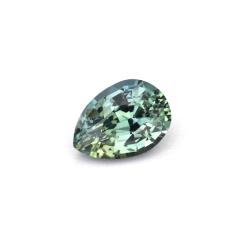 Nangi fine jewelry - teal / Peacock sapphire gemstone in gold