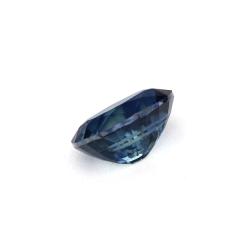 Nangi fine jewelry - teal / Peacock sapphire gemstone in gold