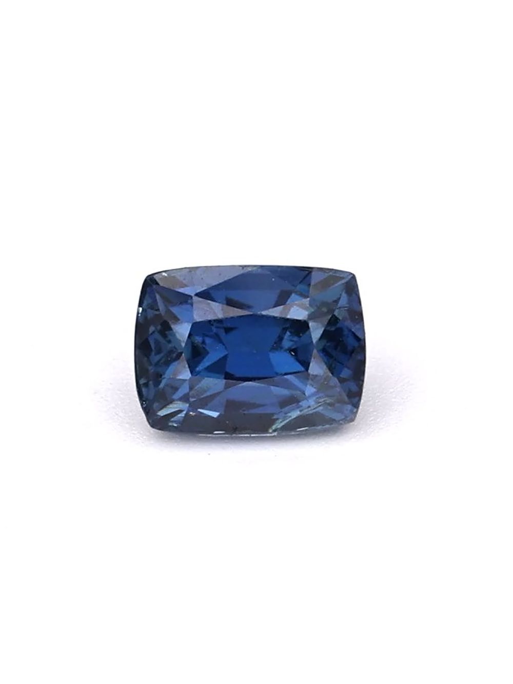 0.94ct Navy Blue, Cushion Cut Sapphire