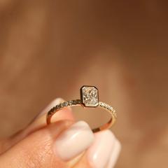 Nangi fine jewelry - ring in yellow gold