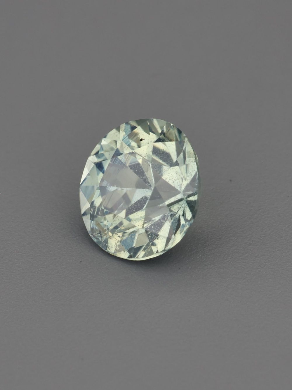 Abyss Blue Sapphire — 0.58 ct Round Cut