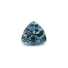 Nangi fine jewelry - teal / Peacock gemstone in gold