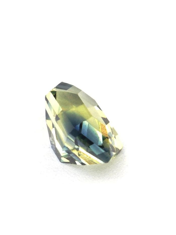 Nangi fine jewelry - teal / Peacock gemstone in gold