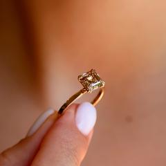 Nangi fine jewelry - ring in yellow gold