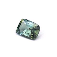 Nangi fine jewelry - teal / Peacock sapphire gemstone in gold