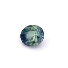 Nangi fine jewelry - teal / Peacock sapphire gemstone in gold