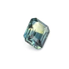 Nangi fine jewelry - teal / Peacock sapphire gemstone in gold