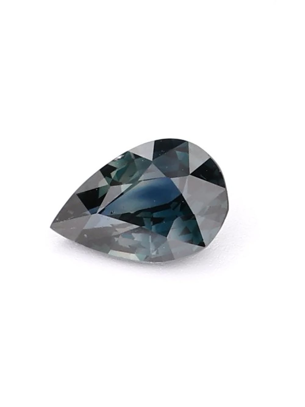 1.04 ct Teal, Pear Cut Sapphire