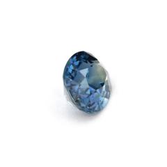 Nangi fine jewelry - teal / Peacock sapphire gemstone in gold