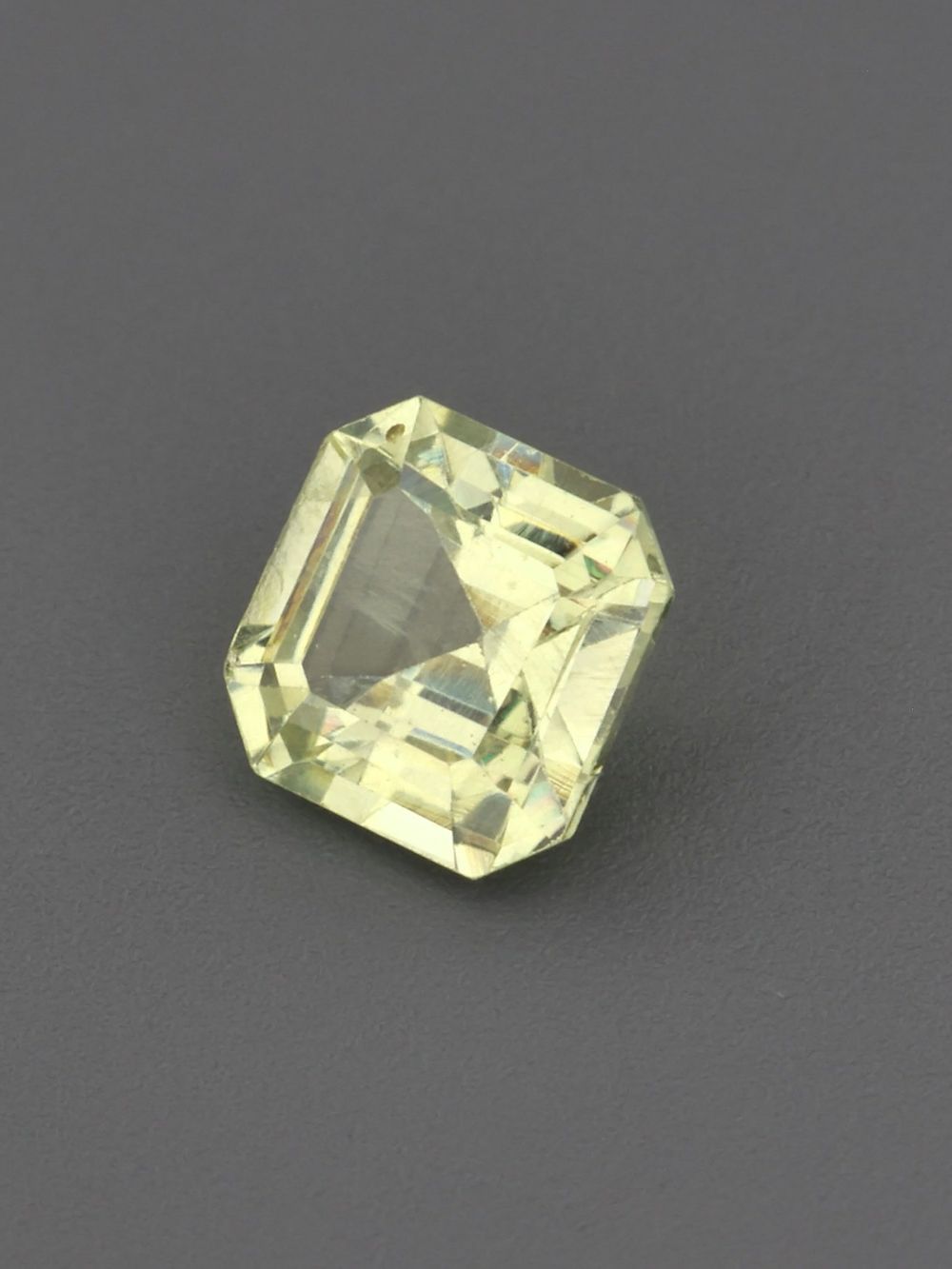 Golden Primrose Sapphire — 0.29 ct Asscher Cut