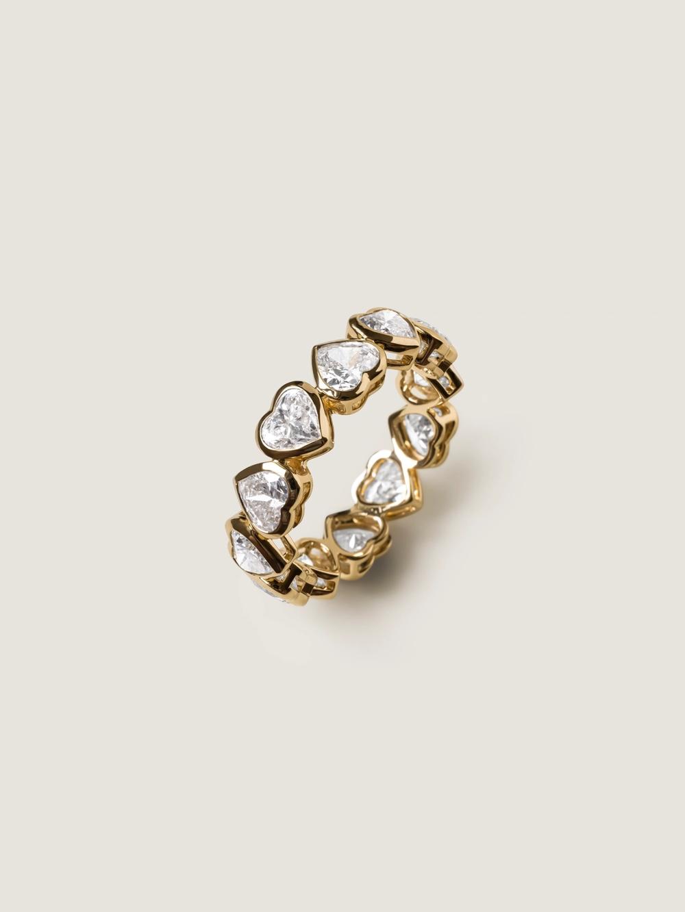 Eternity Heart Diamond Band