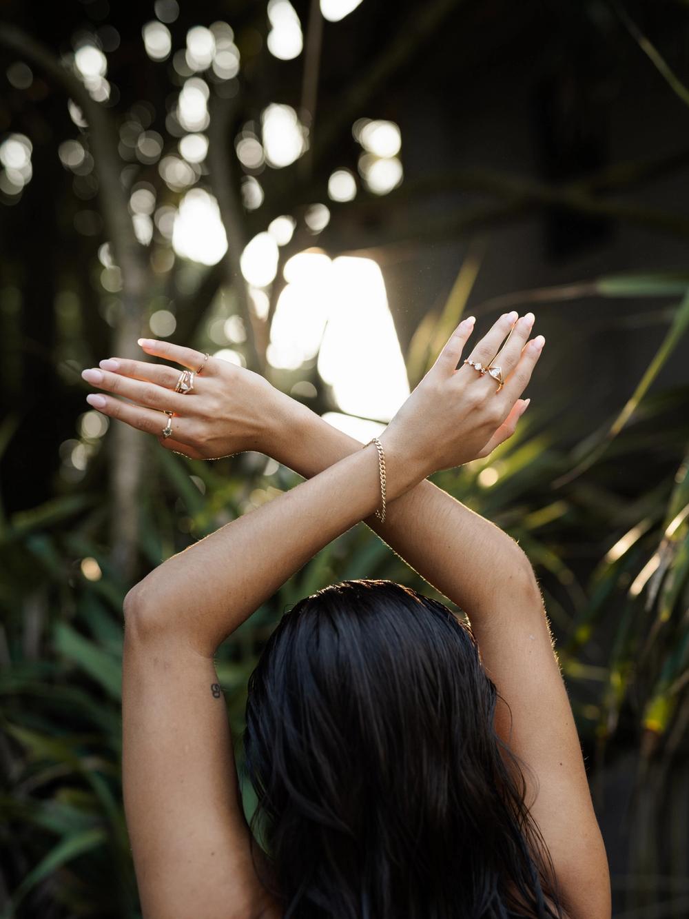 Golden Drop Tourmaline Pendant