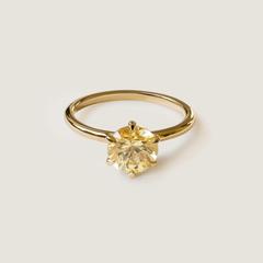 Nangi fine jewelry - yellow ring in yellow gold