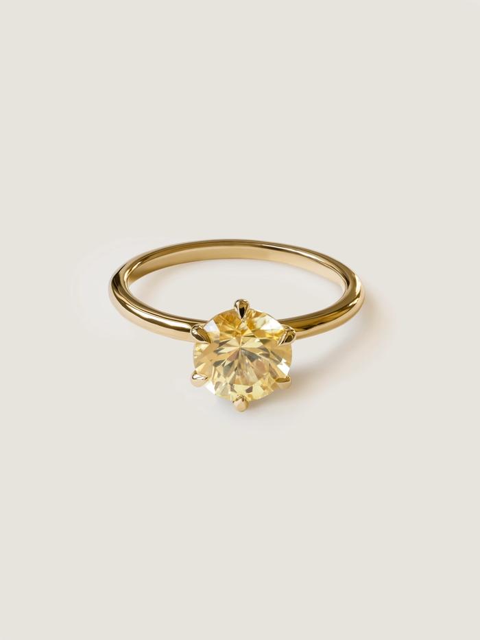 Nangi fine jewelry - yellow ring in yellow gold