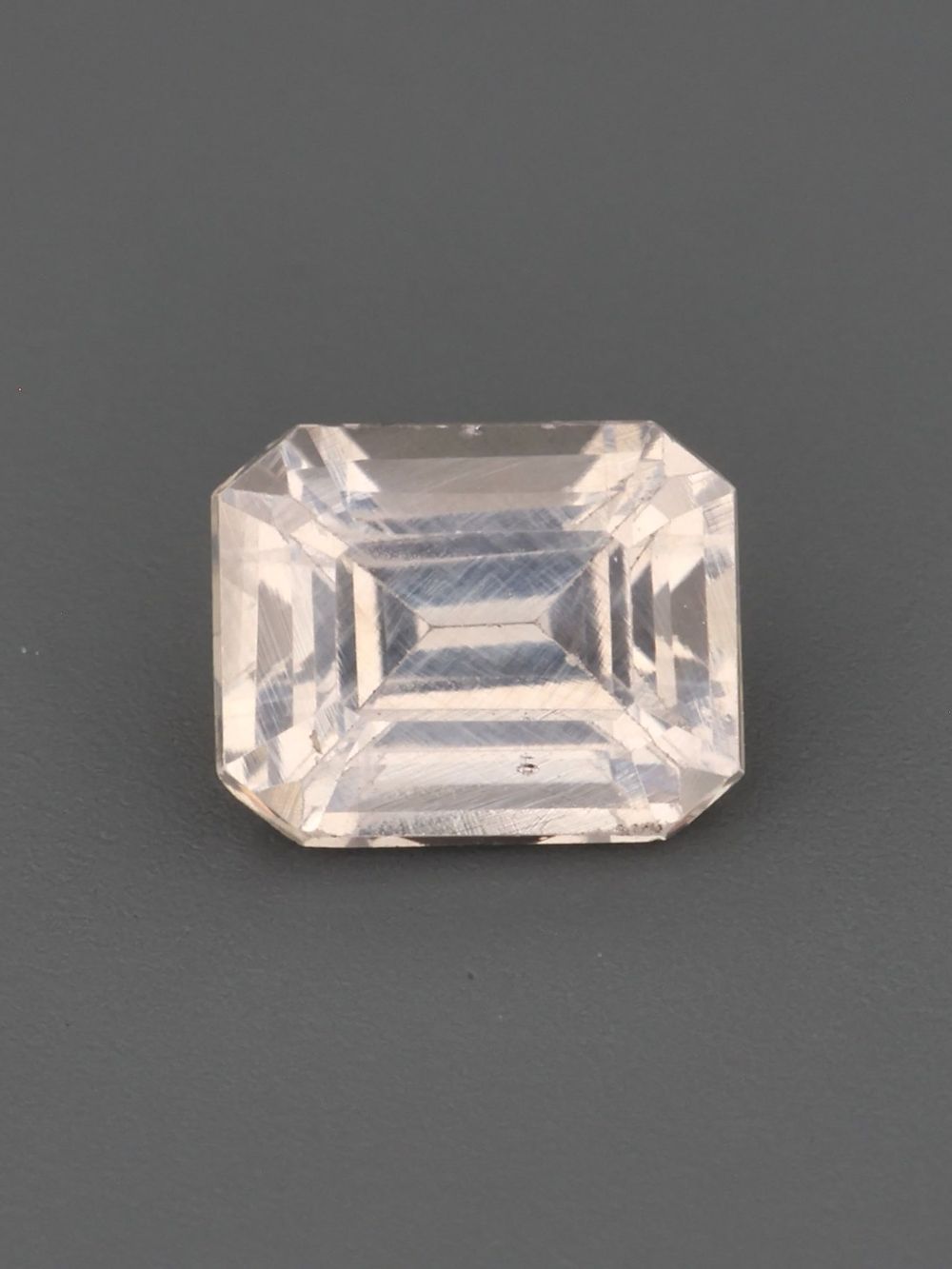 Cameo Sapphire — 0.50 ct Emerald Cut