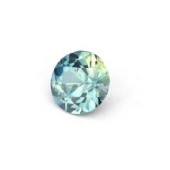 Nangi fine jewelry - teal / Peacock sapphire gemstone in gold