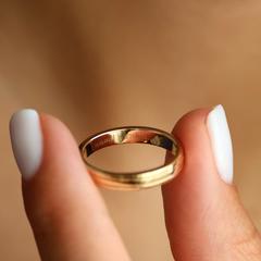 Nangi fine jewelry - blue ring in yellow gold