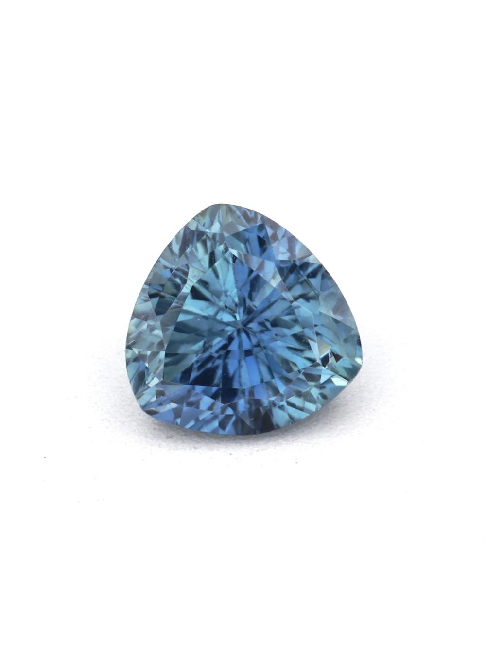 Indigo Tide Sapphire — 0.45 ct Trillion Cut