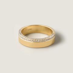 Nangi fine jewelry - lab-grown diamond ring in gold