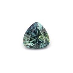 Nangi fine jewelry - teal / Peacock gemstone in gold