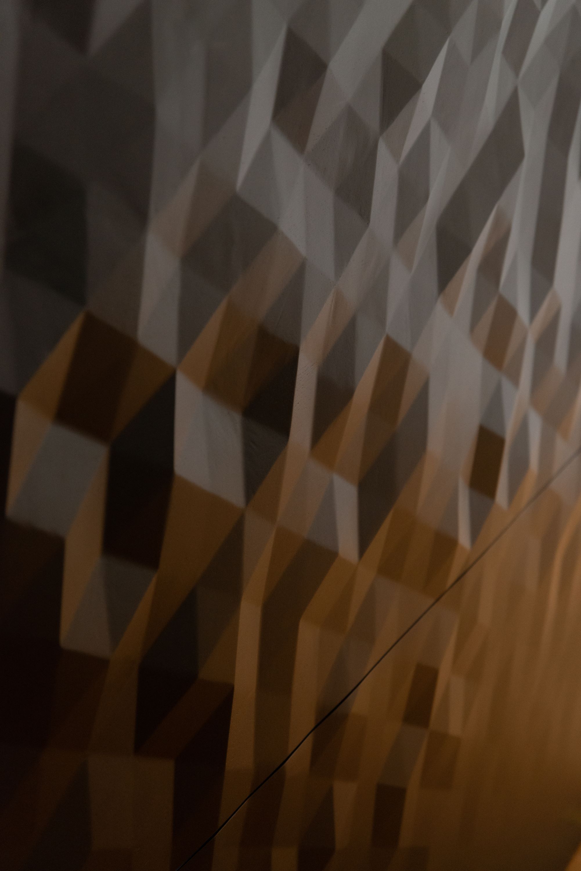 Formfeld 2 structure - black finish detail