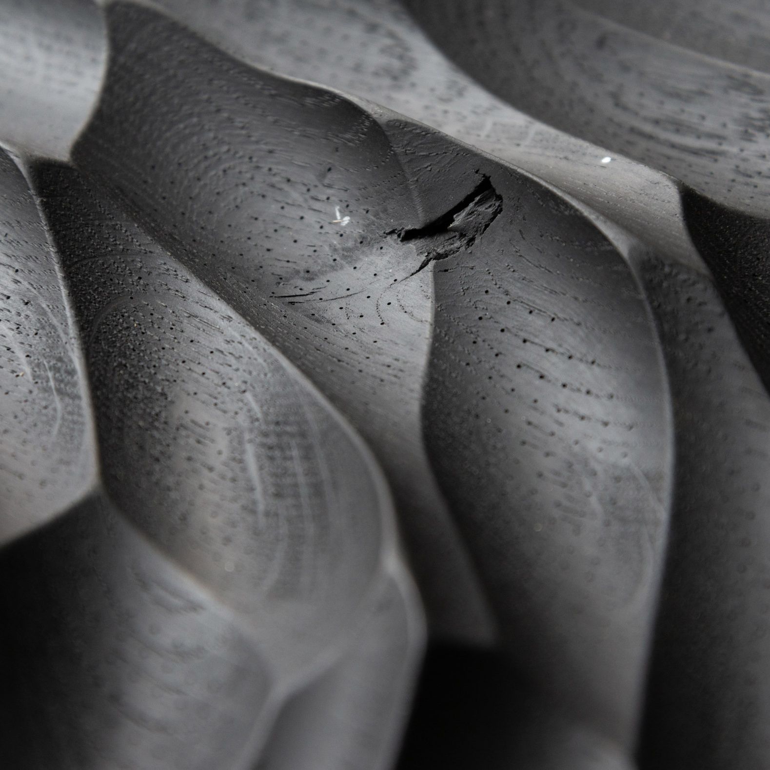 Formfeld 1, Acoustic Wall Panel, Custom Format, Black Oak, Micro-Perforated