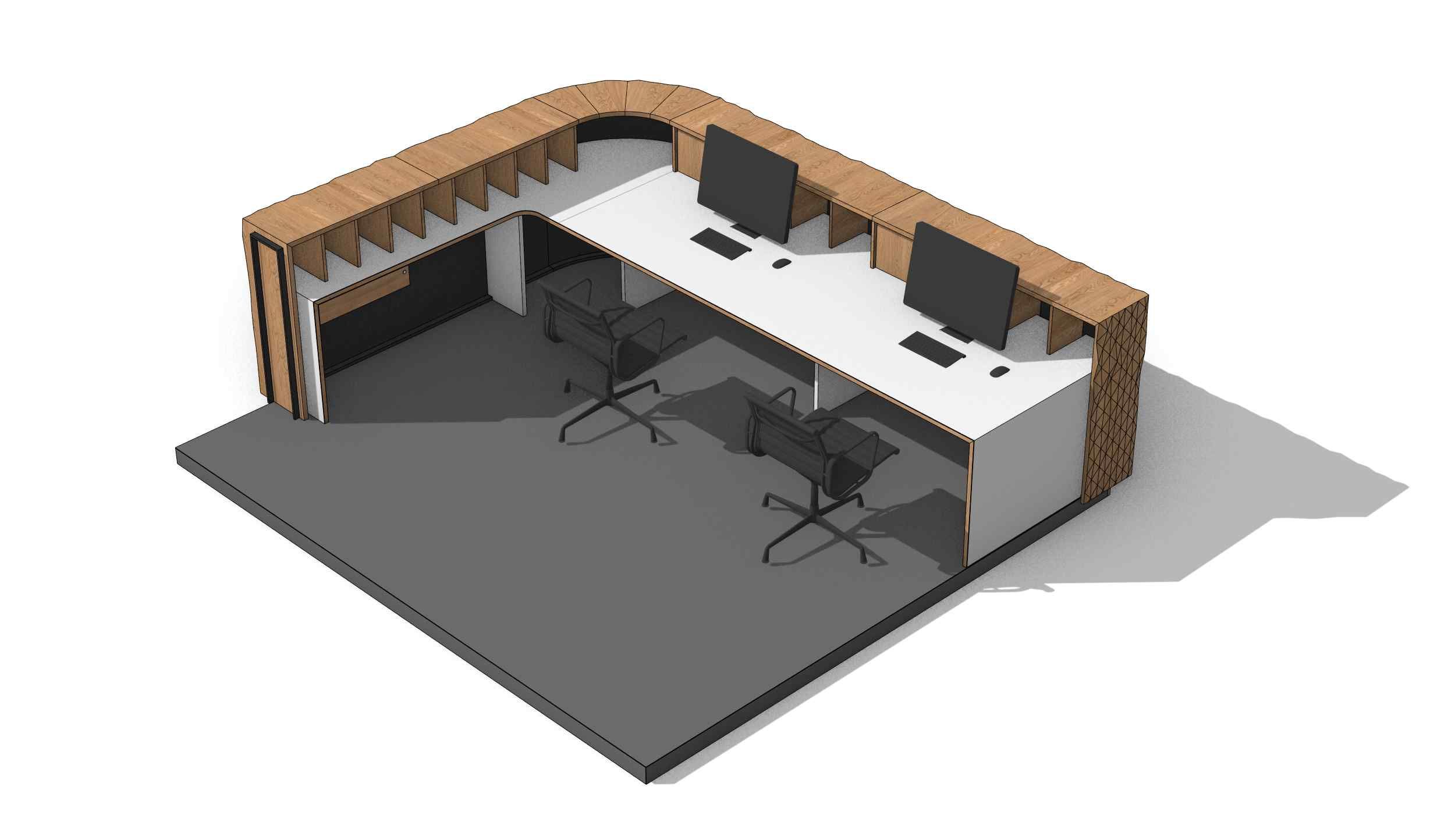 3D Model of the counter