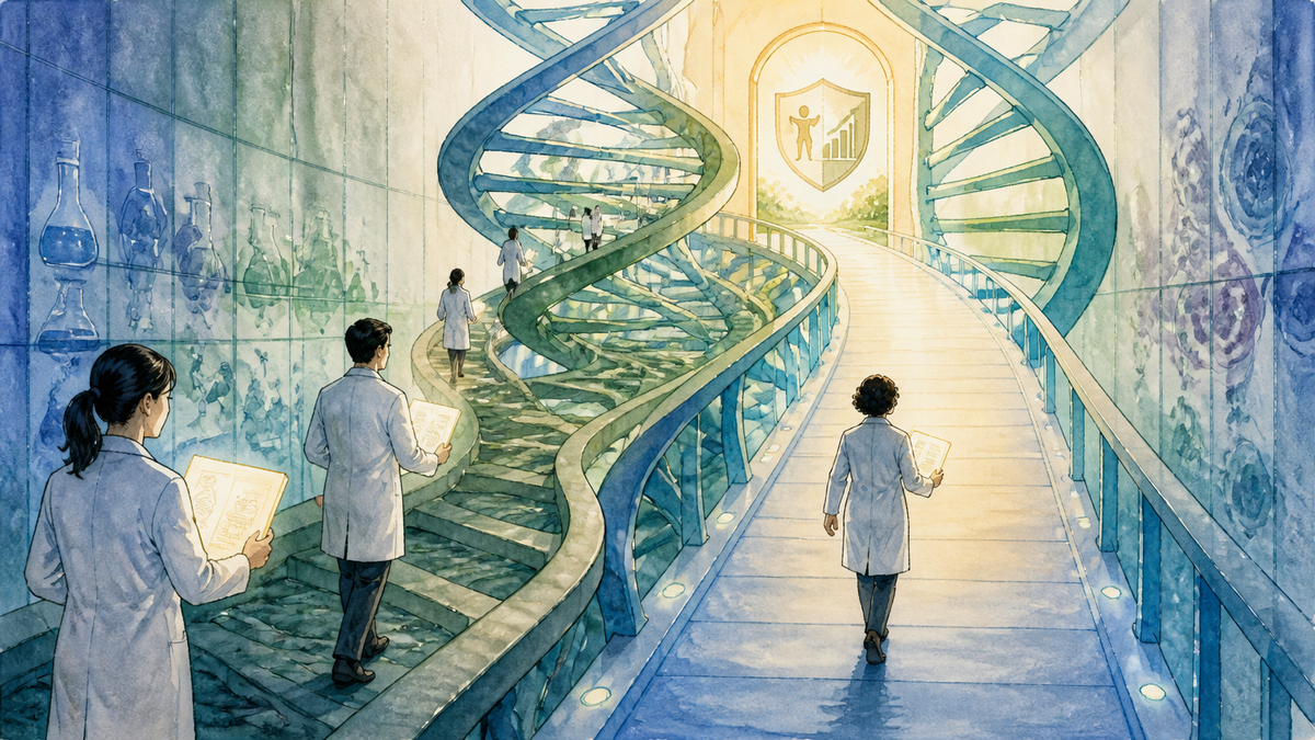 Illustration für fda-draft-guidance-gene-therapy-prior-knowledge-2026