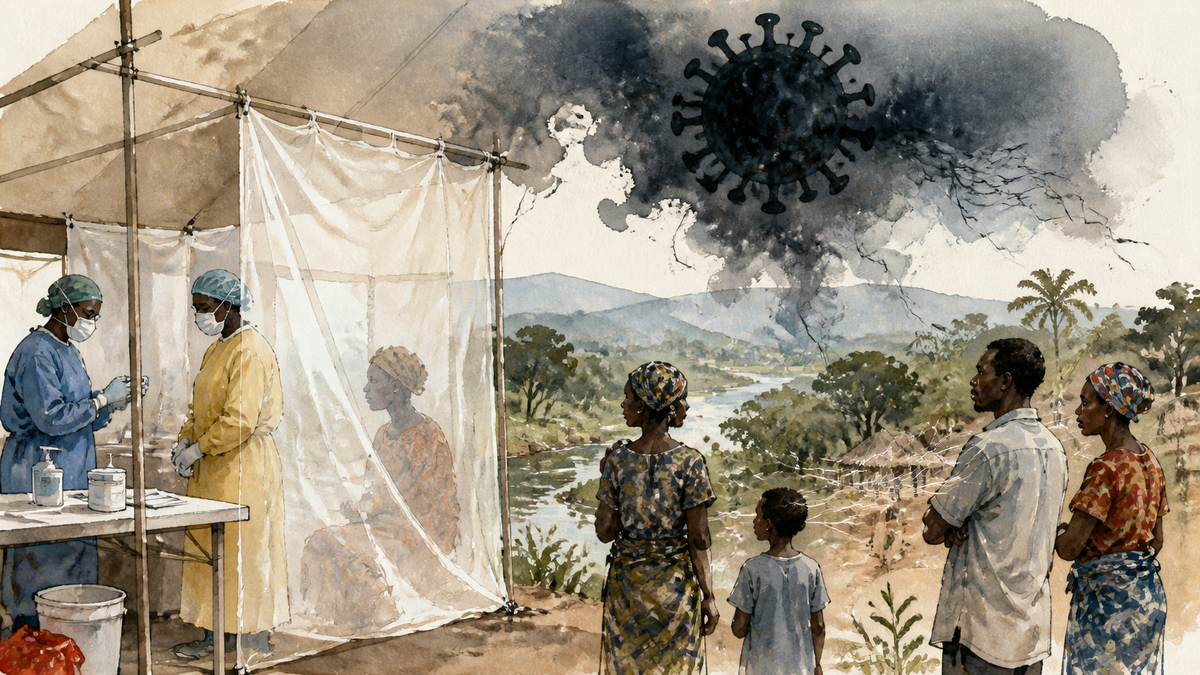 Illustration für ebola-bundibugyo-outbreak-rising-central-africa-no-approved-vaccine