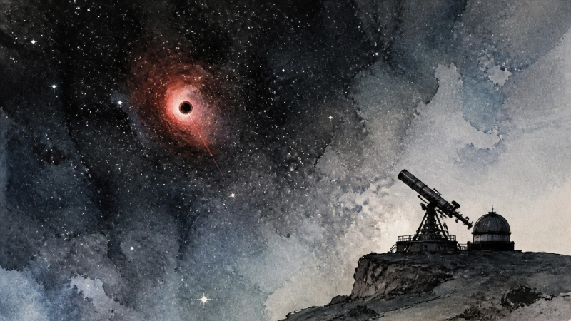 Illustration für webb-black-hole-stars-little-red-dots