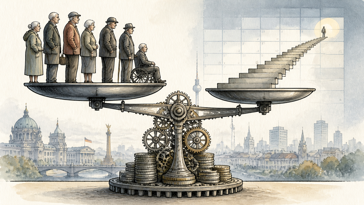Illustration für germany-reopens-the-pension-question