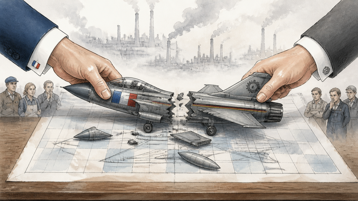 Illustration für fcas-collapse-europe-defence-industrial-nationalism