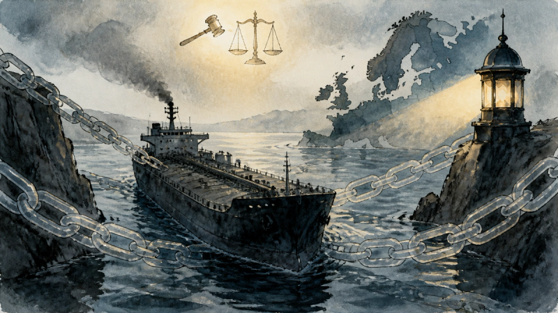 Illustration für britain-shadow-fleet-tanker-europe-sanctions-enforcement