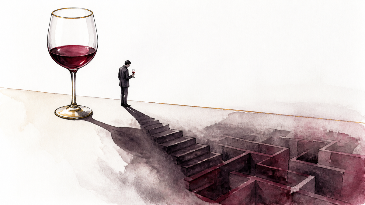 Illustration für alcohol-study-less-is-better-2026