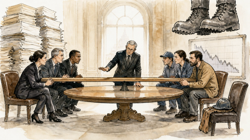 Illustration für germany-reform-talks-chancellery-workers-burden-recovery