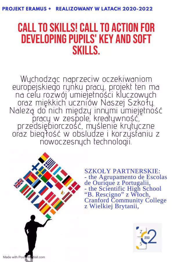 Plakat projektu Call To Skills