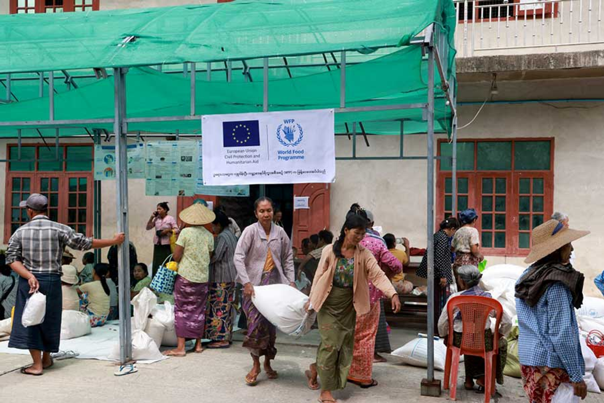 Middle East Crisis Deepens Hunger in Myanmar as EU Announces EUR 8 Million Emergency Support