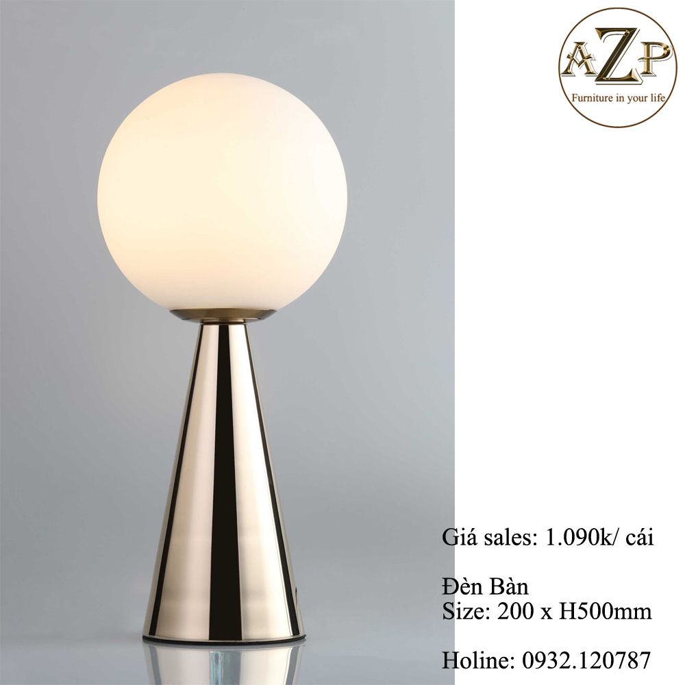 Đèn Bàn Decor Sang Trọng - Hàng Nhập Khẩu AZP - DB20