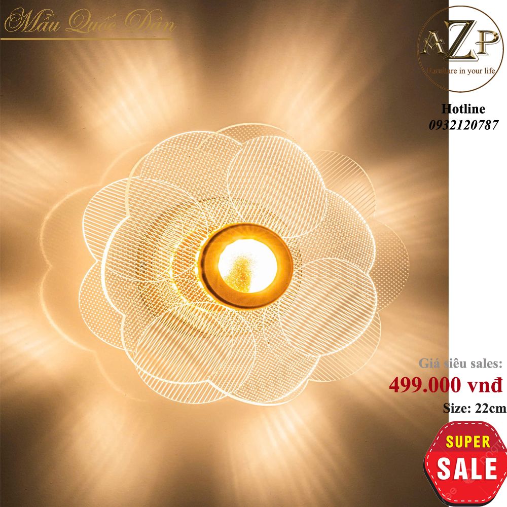Đèn Ốp Vách Hắt Tường Phong Cách Hiện Đại Tối Giản - Hàng Nhập Khẩu - AZP - OV300