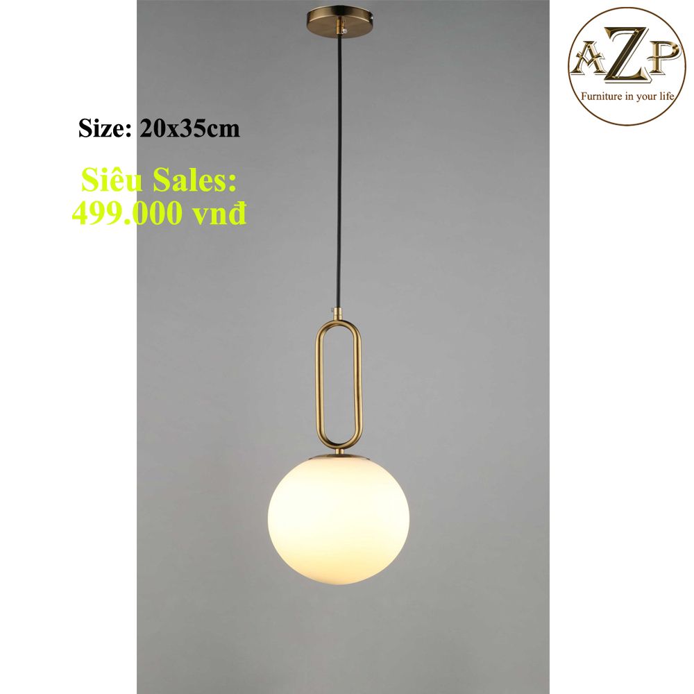 Đèn Thả Trần Đơn – Nét Đẹp Tối Giản Cho Không Gian Hiện Đại - Hàng Nhập Khẩu AZP-TD296